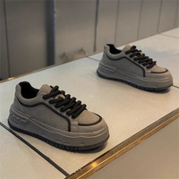 Chaussures décontractées pour hommes en PU, vente en gros directe d'usine, chaussures décontractées de créateur