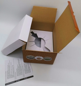 Juegos de té de alta calidad y necesidades diarias y cajas de cartón corrugado de colores con embalaje de regalo respetuoso con el medio ambiente - Product Image 6