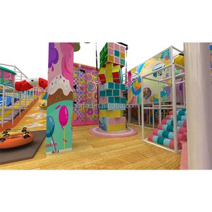 Parque Infantil Interior Saidi con Toboganes y Juegos, Equipo de Parque de Atracciones, Tamaño Personalizado, Alta Capacidad para >100 Usuarios - Product Image 4