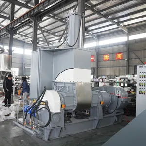Kneader Banbury Mixer System Double Stage Extruder Machinery Hffr Pvc Plastic Filler Masterbatch Production Line