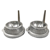 Service d'usinage OEM 5 axes CNC pièces en aluminium polissage miroir Service d'usinage anodisé argent métal tournant Prototype rapide