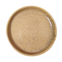 Assiette plate ronde mate personnalisée, points noirs, écologique, assiette blanche pour restaurants, fêtes, nouveau design
