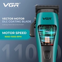 VGR V-035C Nueva Máquina Cortapelos Eléctrica de Levitación Magnética Profesional 11000 RPM, Recortadora de Pelo de Alta Gama