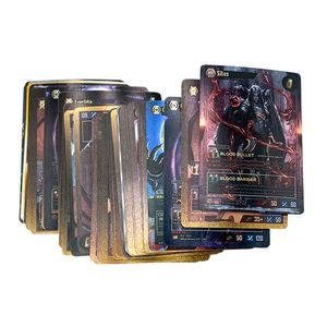 Haute qualité personnalisé exquis impression holographique dessin animé Anime jeu de <span class=keywords><strong>cartes</strong></span> à collectionner manches prix usine papier <span class=keywords><strong>cartes</strong></span> à jouer - Product Image 3