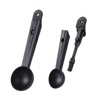 Hot Conical <strong>Burr</strong> Coffee Bean Grinder Hand Manual Stainless Steel Silica Grip <strong>Holder</strong> with Tea Tool Set-Brush Spoon - Product Image 6