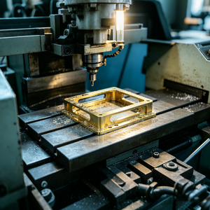 Custom CNC Machined Stainless Steel <strong>Brass</strong> <strong>Parts</strong> Precision Copper Alloy Components Shafts Connectors Fittings Frames Industrial - Product Image 5