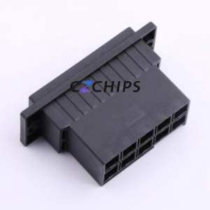 HC-10.16-2*5EY-05 Housing (Wire-to-Board / Wire-to-Wire) P=10.16mm Connector 2x5P 10.16mm 10.16mm 2 - Product Image 2