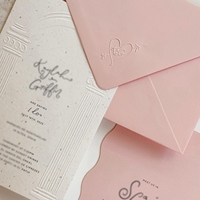 Invitations personnalisées gaufrage mariage personnalisé et fête d'anniversaire avec photo et texte cartes d'invitation à un événement d'entreprise