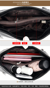 High Quality <b>Soft</b> <b>Leather</b> Luxury Handbags Purse Women <b>Bag</b> Designer Multi-pocket Crossbody Shoulder <b>Bag</b> for Female - Product Image 6