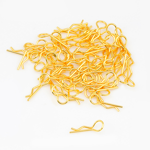 リモコン1/10 1/8 1/64 <span class=keywords><strong>RC</strong></span>カーパーツAccs Traxxa s Losi Arrma京商金属ボディクリップピン - Product Image 1