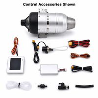 Moteur micro-turbojet métallique SW60B 6 kg de poussée avec démarreur sans balais et repartie automatique en cas d'extinction de flamme pour avion RC, garantie 1 an