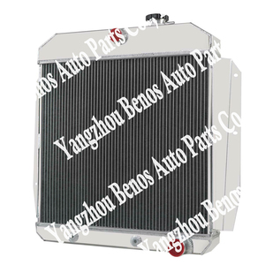 Radiador de aluminio de 4 filas para Chevy Camaro <span class=keywords><strong>Chevelle</strong></span> El Camino 21 ''W 1968-1987 - Product Image 2