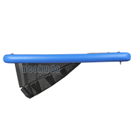 Produits pour animaux de compagnie OEM chien sur l'eau échelle plate-forme bateaux quais piscine gonflable chiot planche chien flottant rampe d'eau gonflable
