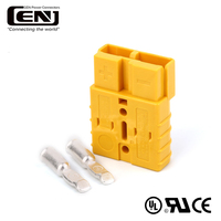 Connecteur d'alimentation 50A, prise de batterie 600V, borne électrique avec contact en cuivre et boîtier ABS