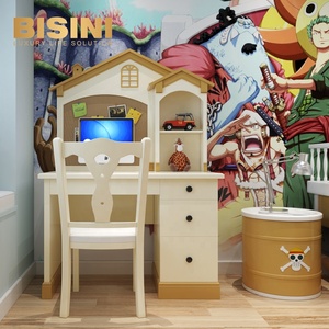 Cama Infantil Popular con Diseño de Barco Pirata, Cama de Dibujos Animados ONE PIECE <span class=keywords><strong>Going</strong></span> <span class=keywords><strong>Merry</strong></span>, Juego de Dormitorio Infantil con Diseño de Barco Corsario, Regalo para Niños - Product Image 3