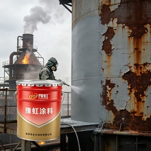 Pintura <span class=keywords><strong>de</strong></span> Silicona Yuhong <span class=keywords><strong>para</strong></span> Altas Temperaturas, Fácil Aplicación, Alto Aislamiento, Protege Estructuras Metálicas a Altas Temperaturas - Product Image 2