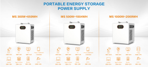 Banco de Energía Solar Portátil de 2000 Wh y 1000 Wh, Resistente al Agua, con Puerto Móvil de Carga Rápida, Ideal para Viajes, Campamentos y Senderismo - Product Image 2