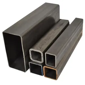 CC20 Tubes carrés en acier doux à prix d'usine