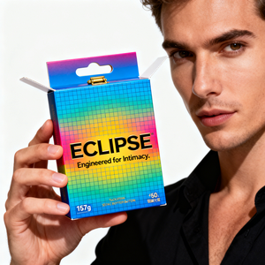 Boîte d'emballage de préservatifs écologiques avec logo personnalisé, boîte en papier enduit pliable pour usage intime adulte et emballage de vente au détail - Product Image 1