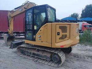 Mini-excavatrice sur chenilles Caterpillar 307.5 d'occasion de 7,5 tonnes à bas prix, avec moteur C2.4T, PLC et moteur de haute qualité - Product Image 3