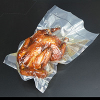 Emballage alimentaire en plastique transparent, qualité alimentaire, sacs en plastique gaufrés pour sceller et conserver sous vide