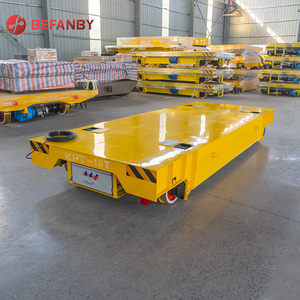 Tour en acier professionnel Transport câble traînant 40t chemins de fer plate-forme de <span class=keywords><strong>transfert</strong></span> nouveau pour les industries de détail d'usine de fabrication - Product Image 4