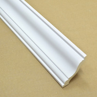 GC-83015 Chine fournisseur en gros produits de plafond en plâtre pu pop corniche largeur 80mm