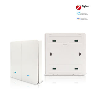 Tuya ZigBee Smart <span class=keywords><strong>IOT</strong></span> Intelligent EU batería de tres bandas interruptor de escena de empuje funciona con Alexa y google home - Product Image 5
