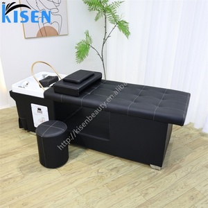 Kisen Direct Connect Shampoo System for Salon Sinks Shampoo Bed Massage <b>Table</b> Water Flow Professional Grade Head Spa Treatments - Product Image 3