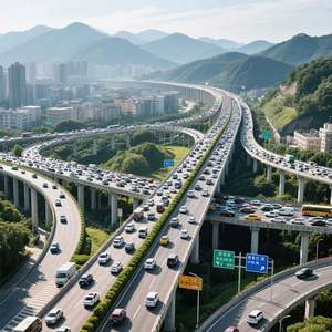 Cavalcavia moderno personalizzato della struttura in acciaio con applicazioni all'aperto/palestra su misura per la topografia del sito e le esigenze di pianificazione urbana - Product Image 3