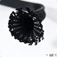 +NF+ Selubung Aramid Untuk Kabel Harness Isolasi Termal Tahan Api 400C Tahan Bahan Kimia Minyak Pelarut Selang Hidrolik Dirgantara