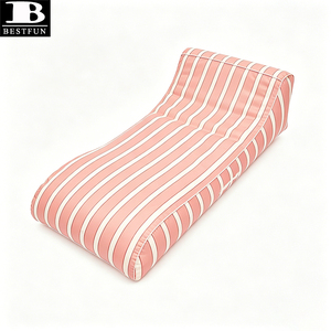 Tumbona Flotante Inflable para Piscina, Cubierta con Tela Premium, Silla <span class=keywords><strong>de</strong></span> Agua Cómoda con Diseño Ergonómico para <span class=keywords><strong>Playa</strong></span> <span class=keywords><strong>y</strong></span> Piscina - Product Image 5