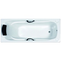 Baignoire rectangulaire pour salle de bain, montage autoportant, livraison gratuite