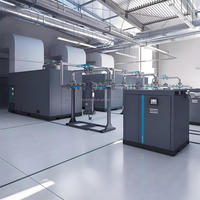 Atlas Copco GR110 FF Compresseur d'air rotatif à vis à deux étages Équipement de machine industrielle stationnaire 110kW 150HP 13bar 20 bar