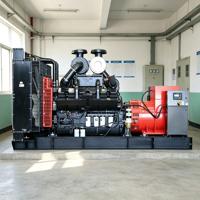 Groupe électrogène diesel Cummins de type ouvert, 900 kW 1125 kVA, à économie d'énergie, avec alternateur sans balais en cuivre, pour centre de données et applications industrielles