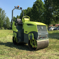 Approvisionnement direct d'usine 1 tonne 2 tonnes 3 tonnes mini compacteur vibrant rouleau d'asphalte rouleau de route à double tambour rouleau diesel