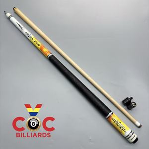 Taco de Billar Premium Until Dawn de Alta Calidad, de Madera de Arce Canadiense JMC de 58 Pulgadas, 19-20 OZ, con Empuñadura de Cuero - Product Image 4