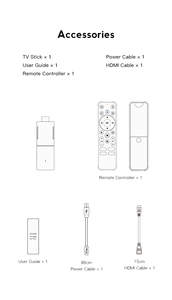 Stick TV Android 4K Q3 Direttamente dalla Fabbrica, Lettore Multimediale Intelligente Allwinner H313 Quad Core, WiFi Dual 5G, BT, 2GB 16GB, Logo Personalizzabile Disponibile - Product Image 6