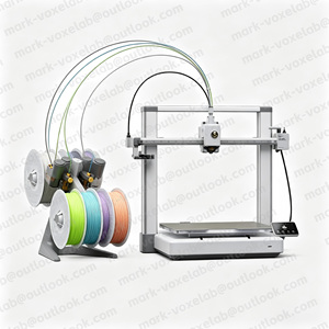 Imprimante <span class=keywords><strong>3D</strong></span> FDM A2L en bambou, débloquée UE/Royaume-Uni, directement de l'usine, impression à distance via WiFi, prise en charge de plusieurs filaments pour les créateurs à domicile - Product Image 5