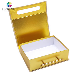 हैंडल के साथ अनुकूलित कार्डबोर्ड नालीदार काजा विज्ञापन जूता मदर वैलेंटाइन डे पेपर कठोर शादी के उपहार बक्से - Product Image 5