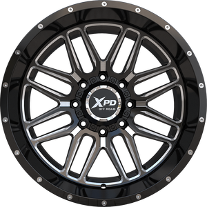 ล้อแม็กซ์อลูมิเนียมอัลลอยด์สีดำขอบลึกสำหรับรถออฟโรด 4x4 ขนาด 20x12 22x12 เหมาะสำหรับรถโตโยต้า ดอดจ์ รถบรรทุก รถ SUV รถกระบะ - Product Image 3