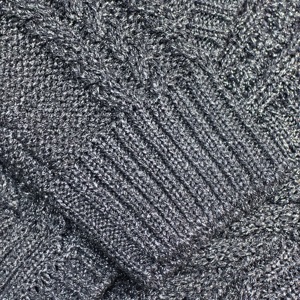 <span class=keywords><strong>Cardigan</strong></span> Corto da Donna, Serie Medievale in Fibra di <span class=keywords><strong>Viscosa</strong></span> con Scollo a V e Tessitura a Filo - Product Image 3