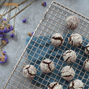 <span class=keywords><strong>Grille</strong></span> de <span class=keywords><strong>refroidissement</strong></span> antiadhésive WK3004, support rectangulaire de cuisine, Design marbré, 16 pouces, pour pain et gâteaux - Product Image 1