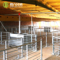Nouvelles portes de ferme robustes galvanisées à chaud pour moutons/chèvres/porcs