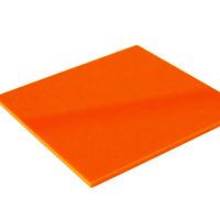 Feuille de plastique PETG légère certifiée de 2 mm d'épaisseur, taille 1200x2400 mm, couleurs blanc, rouge opale, vert, jaune, impression UV, découpe offerte