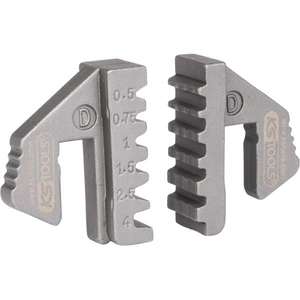 KS TOOLS - 115.1418 Paire d'inserts à sertir pour embouts de fil, ø 0.5 - 4 mm PIÈCES ÉLECTRIQUES ET ÉLECTRONIQUES OUTILS - Product Image 1