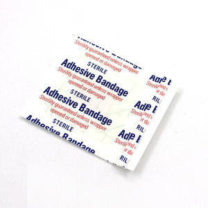 Ag173 <b>Waterproof</b> Square Bandage 38x38Cm Breathable Hemostatic For Wound <b>Covering</b> Self Adhesive Dressing - Product Image 2