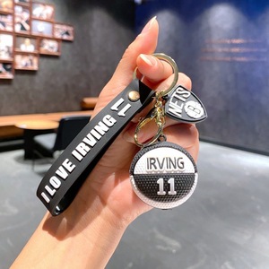Llavero de baloncesto de diseñador de moda de nuevo estilo 2025, llavero de regalo promocional de baloncesto de goma 3D - Product Image 4