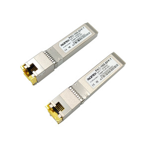 SFP 10G RJ45 Transceiver Module SFP-10G-TX 10GBase-T RJ45 Copper 30m for Mikrotik/TP-Link/<strong>Zyxel</strong>/Hasivo/AUSU Fiber <strong>Router</strong>/Switch - Product Image 1