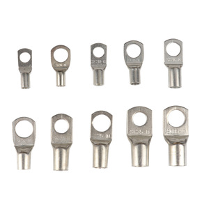 SC Pure Copper Ring <b>Terminals</b> Set 82 Pieces With Tin Plating For Electrical Wiring Connections - Product Image 1
